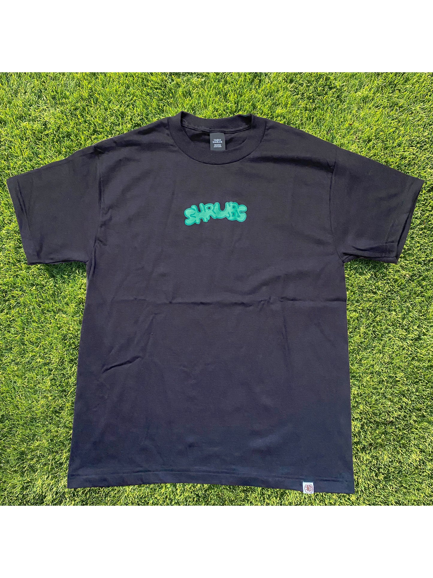 SHRUBS LOGO T-SHIRT BLACK