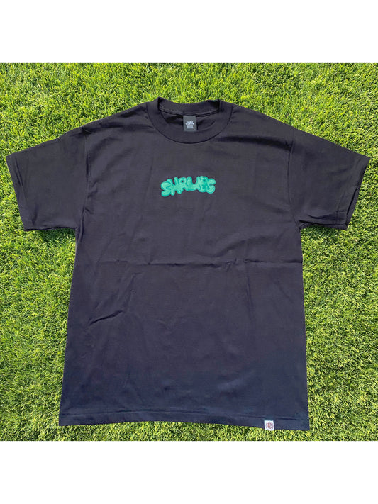 SHRUBS LOGO T-SHIRT BLACK