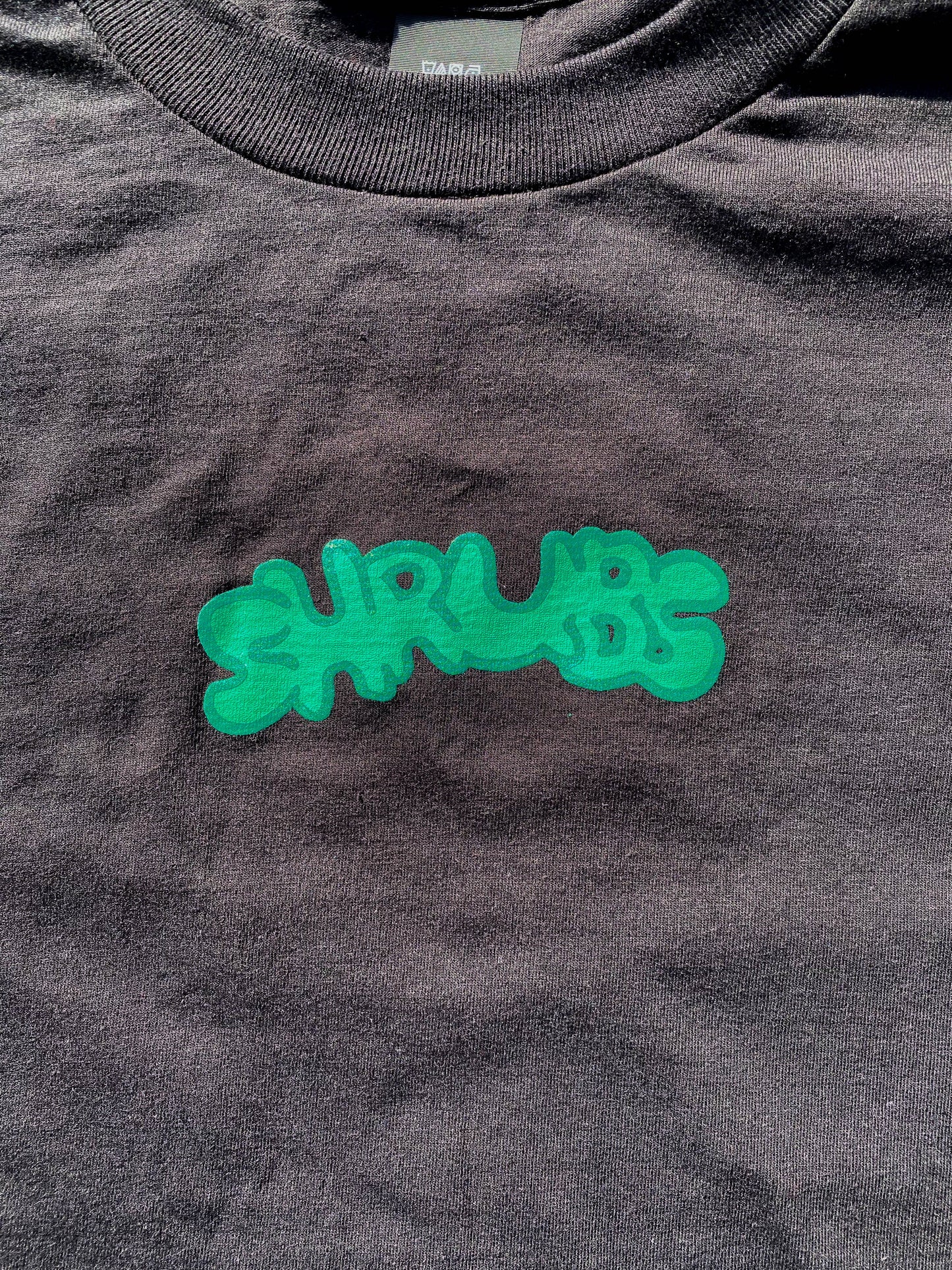 SHRUBS LOGO T-SHIRT BLACK